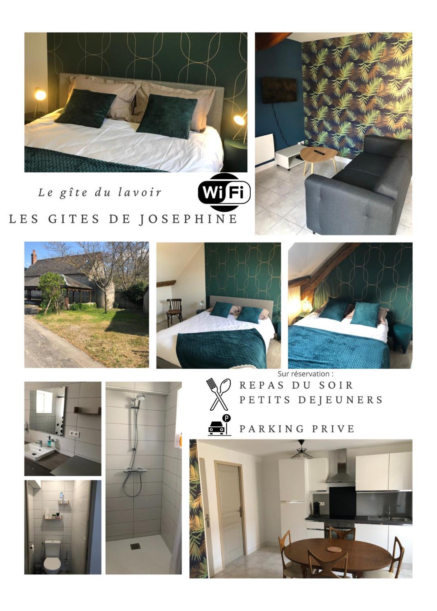Le Gite Du Lavoir - Les Gites De Josephine Courbouzon  外观 照片